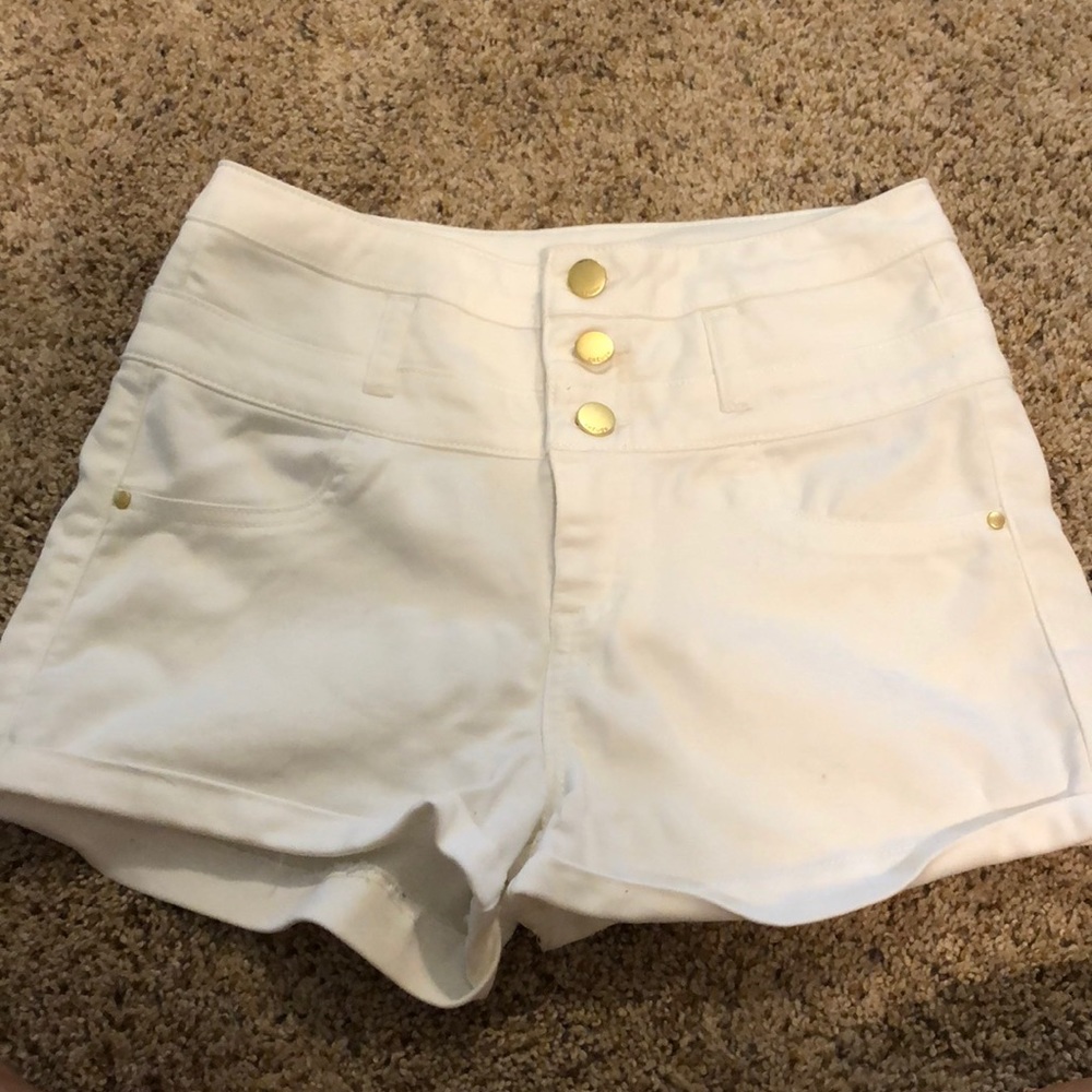 White shorts